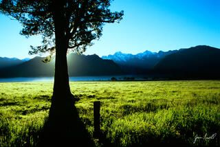 Meadow And Mountains