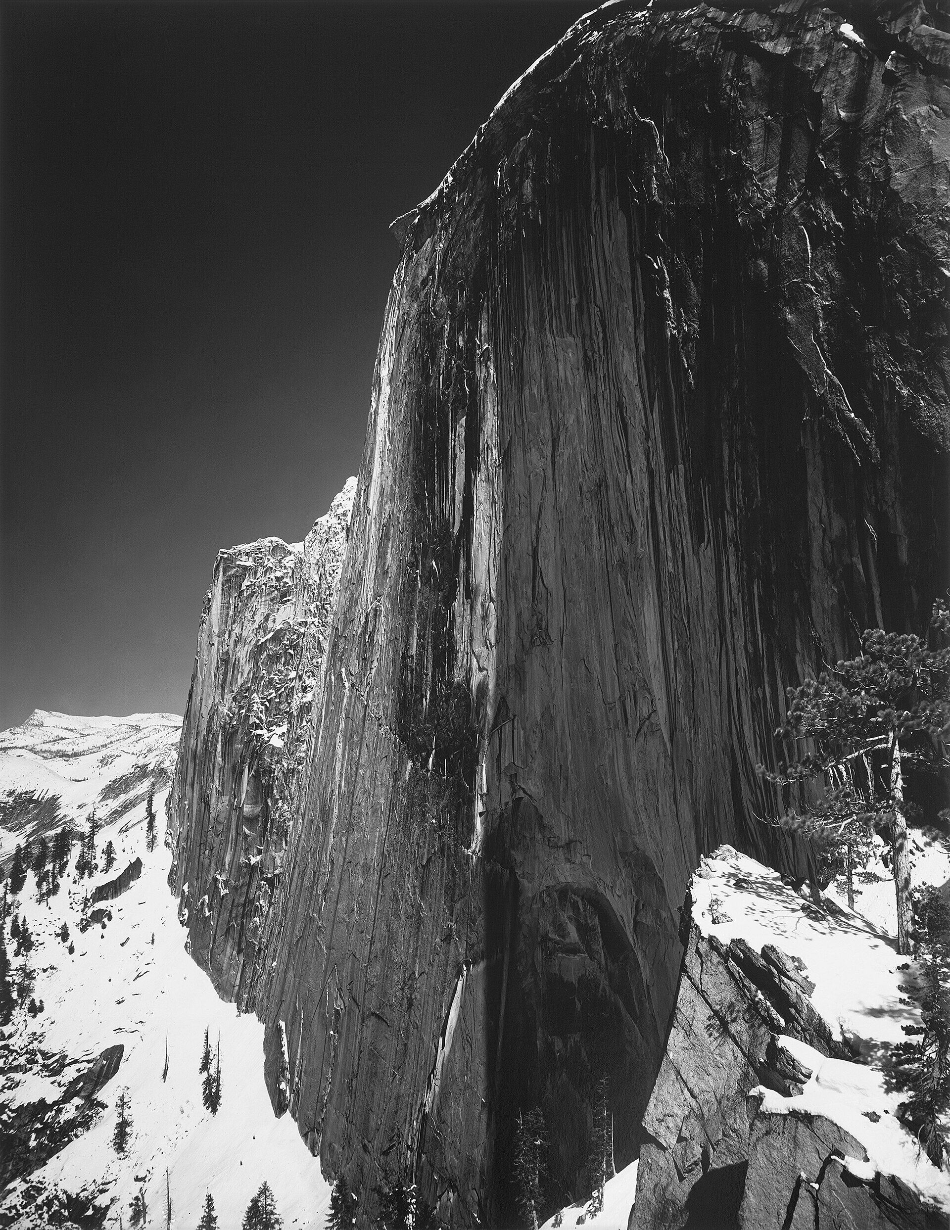 Monolith, the Face of Half Dome by Ansel Adams